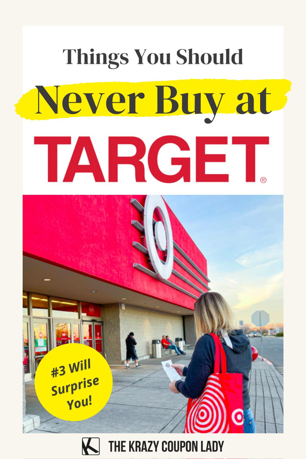 What to Buy at Target? Not These 5 Things The Krazy Coupon Lady