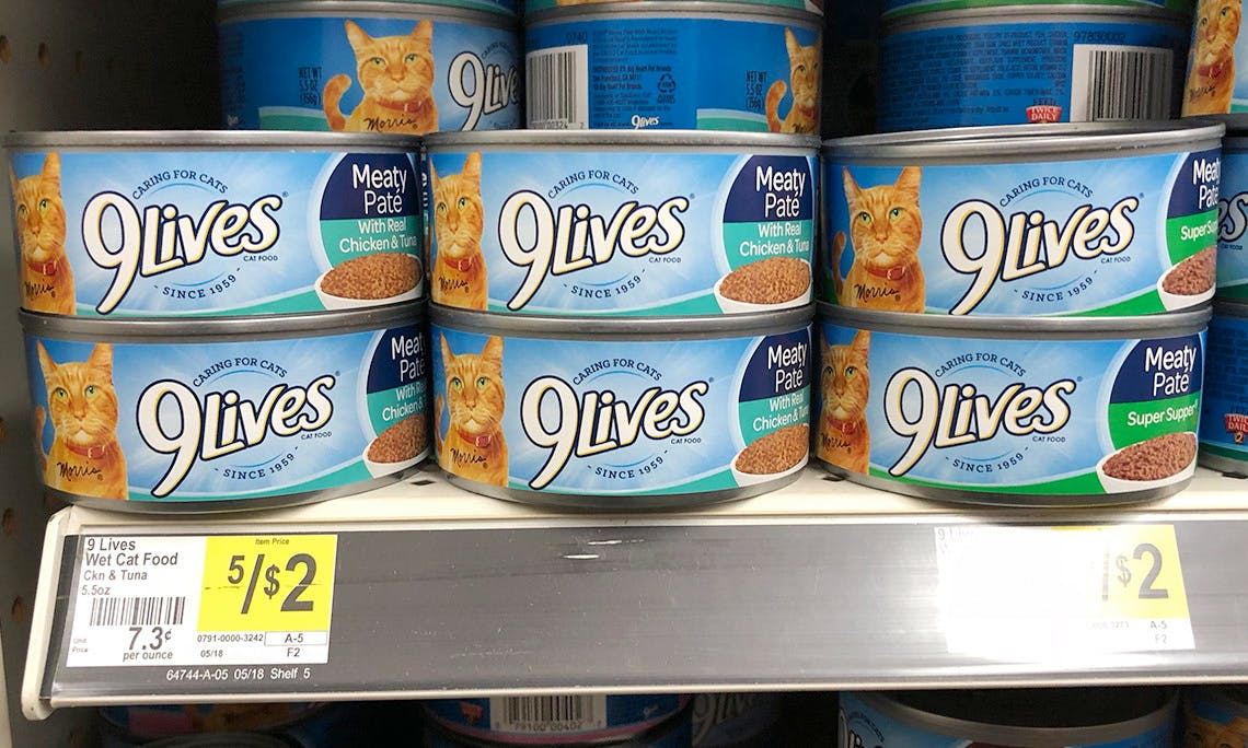 9lives Wet Cat Food Only 0 15 At Dollar General The Krazy Coupon Lady