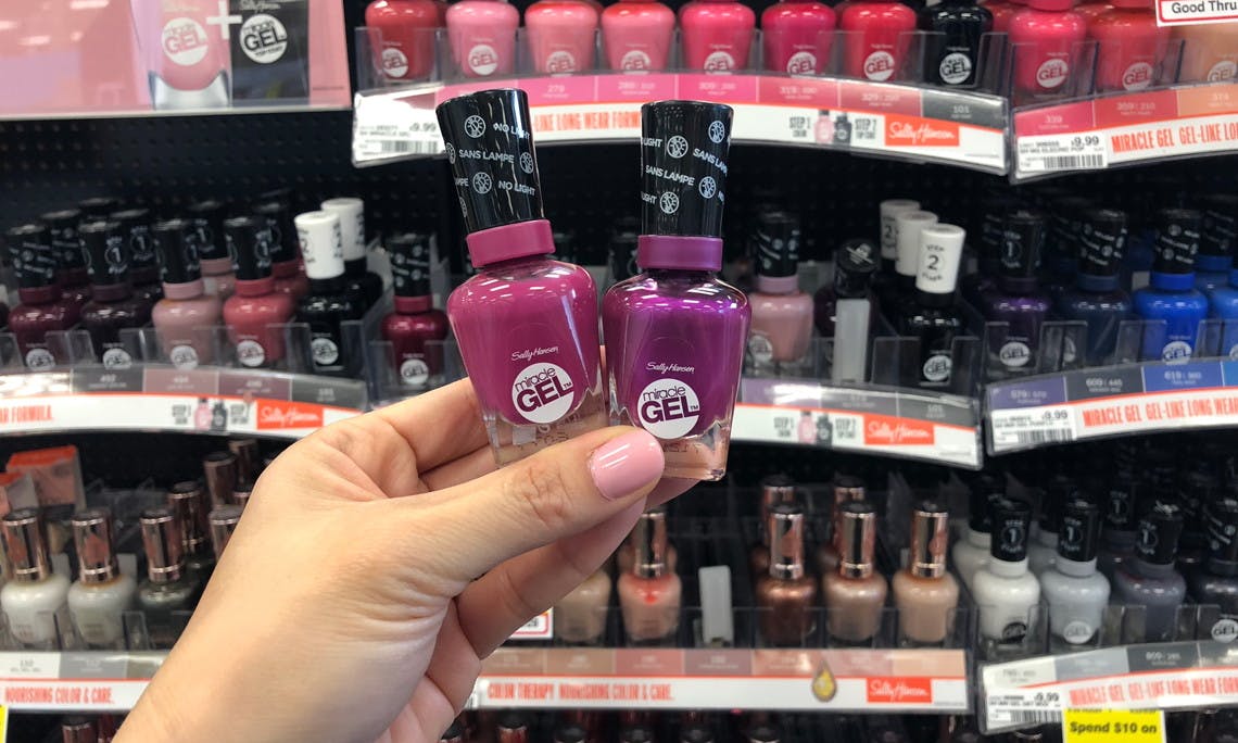 Save 7 00 On Sally Hansen Miracle Gel Nail Color Pay 2 99 At Cvs The Krazy Coupon Lady