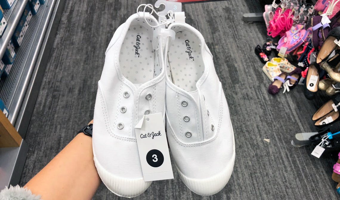 white canvas shoes target