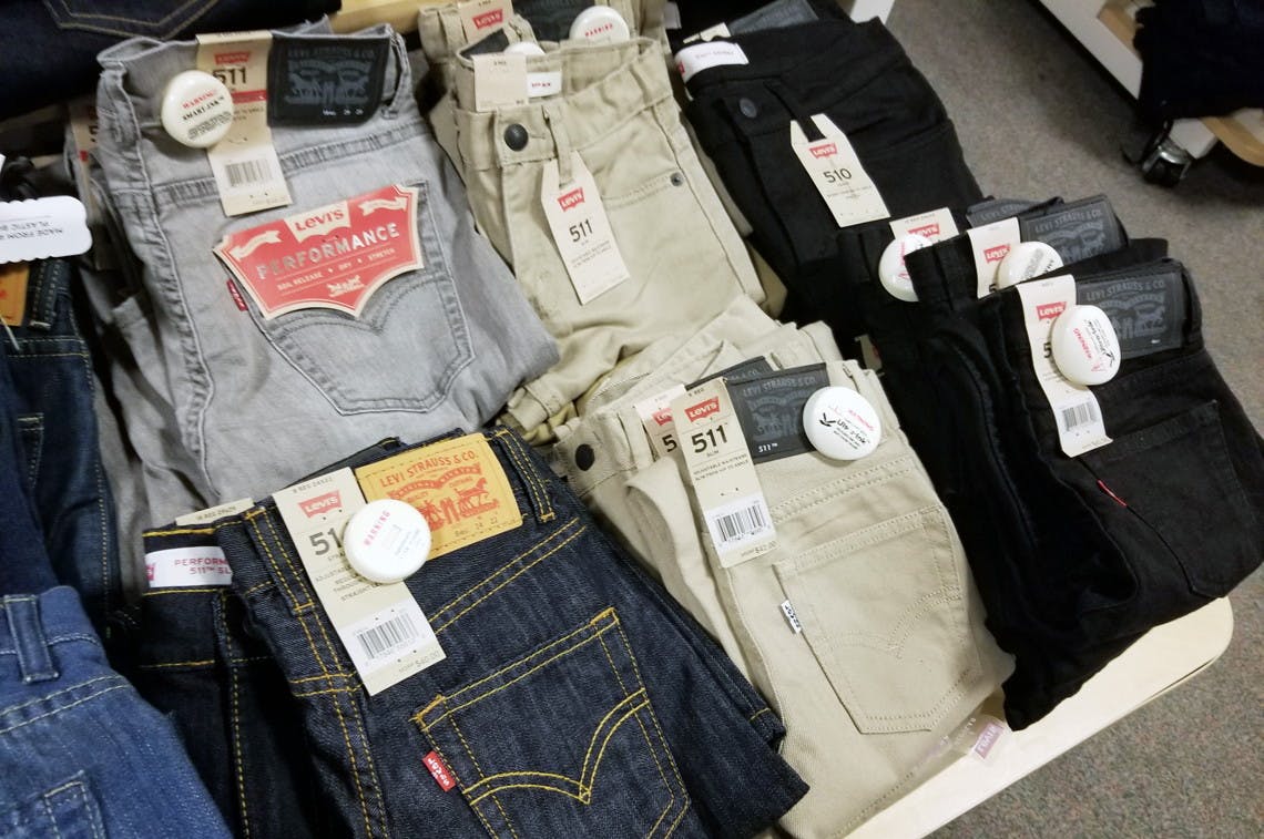 jcpenney's levi's