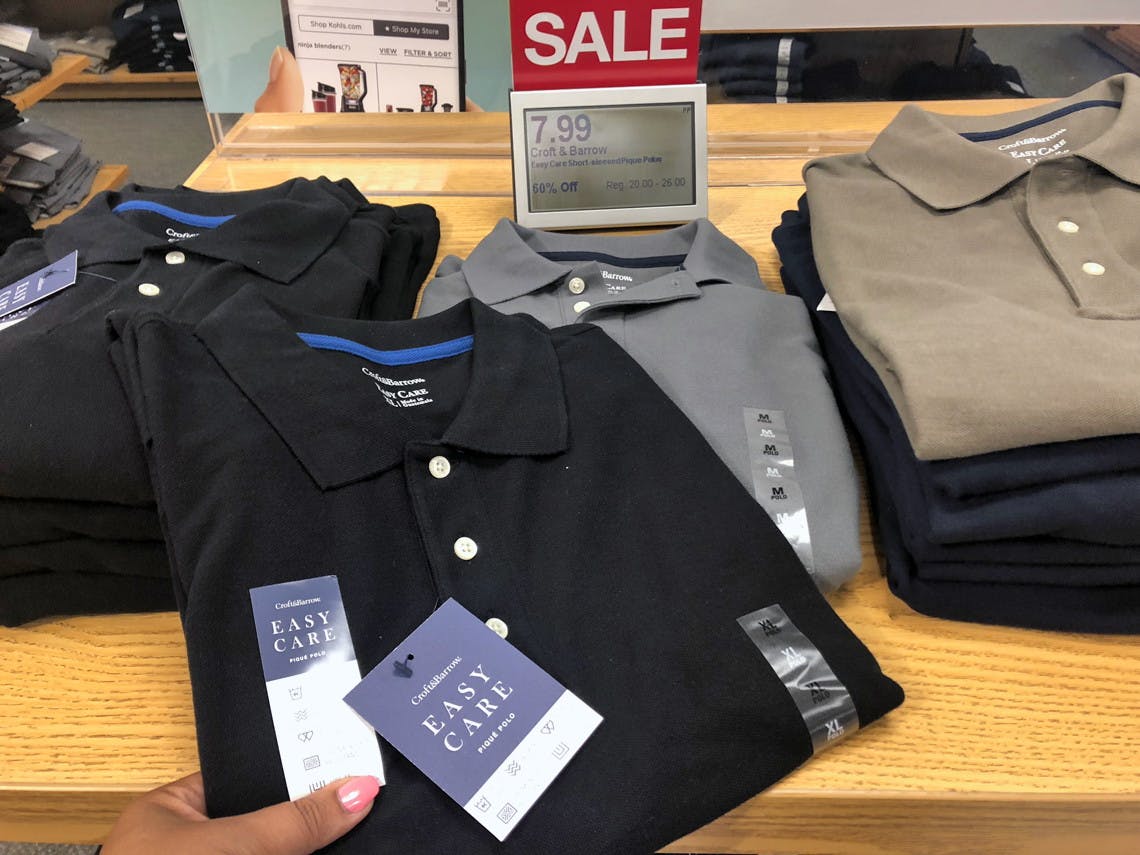 kohls ladies polo shirts