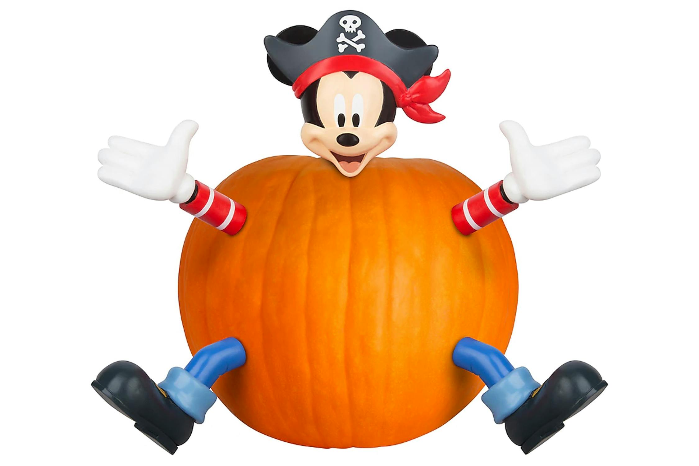 mickey mouse no-carve pumpkin push-in kit