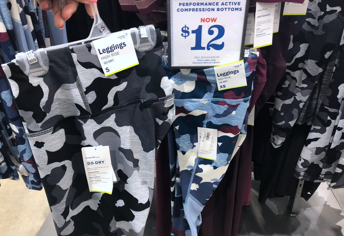 camo leggings old navy