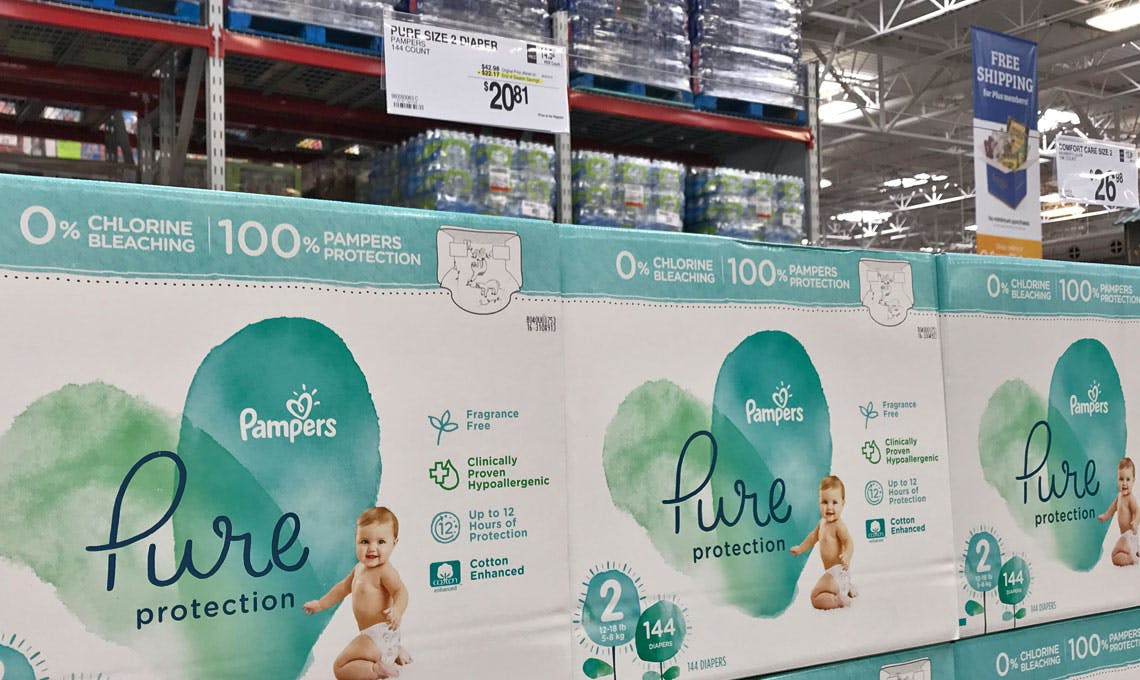 sam's club pampers pure