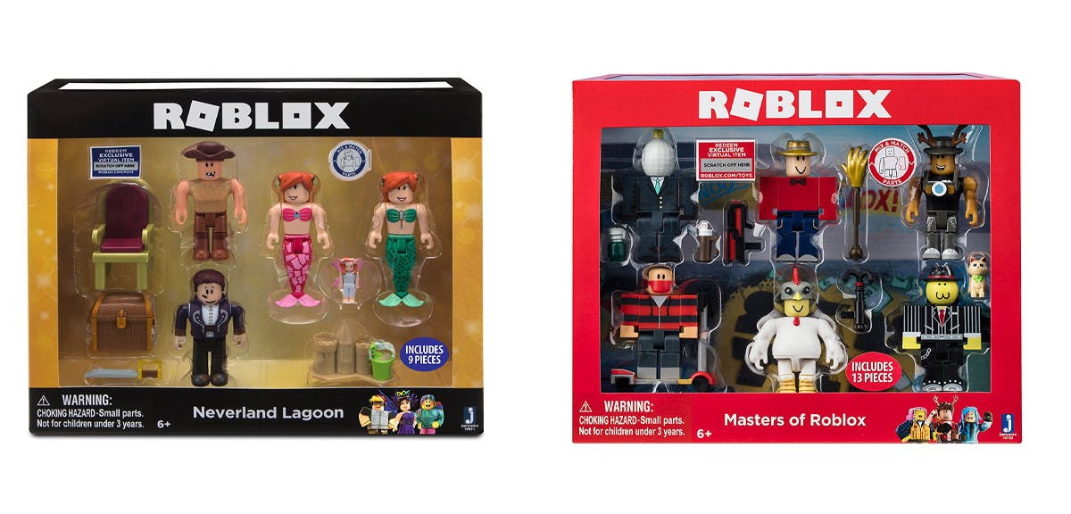 Roblox Playsets As Low As 6 84 On Amazon The Krazy Coupon Lady - roblox celebrity neverland lagoon multipack action figure toys