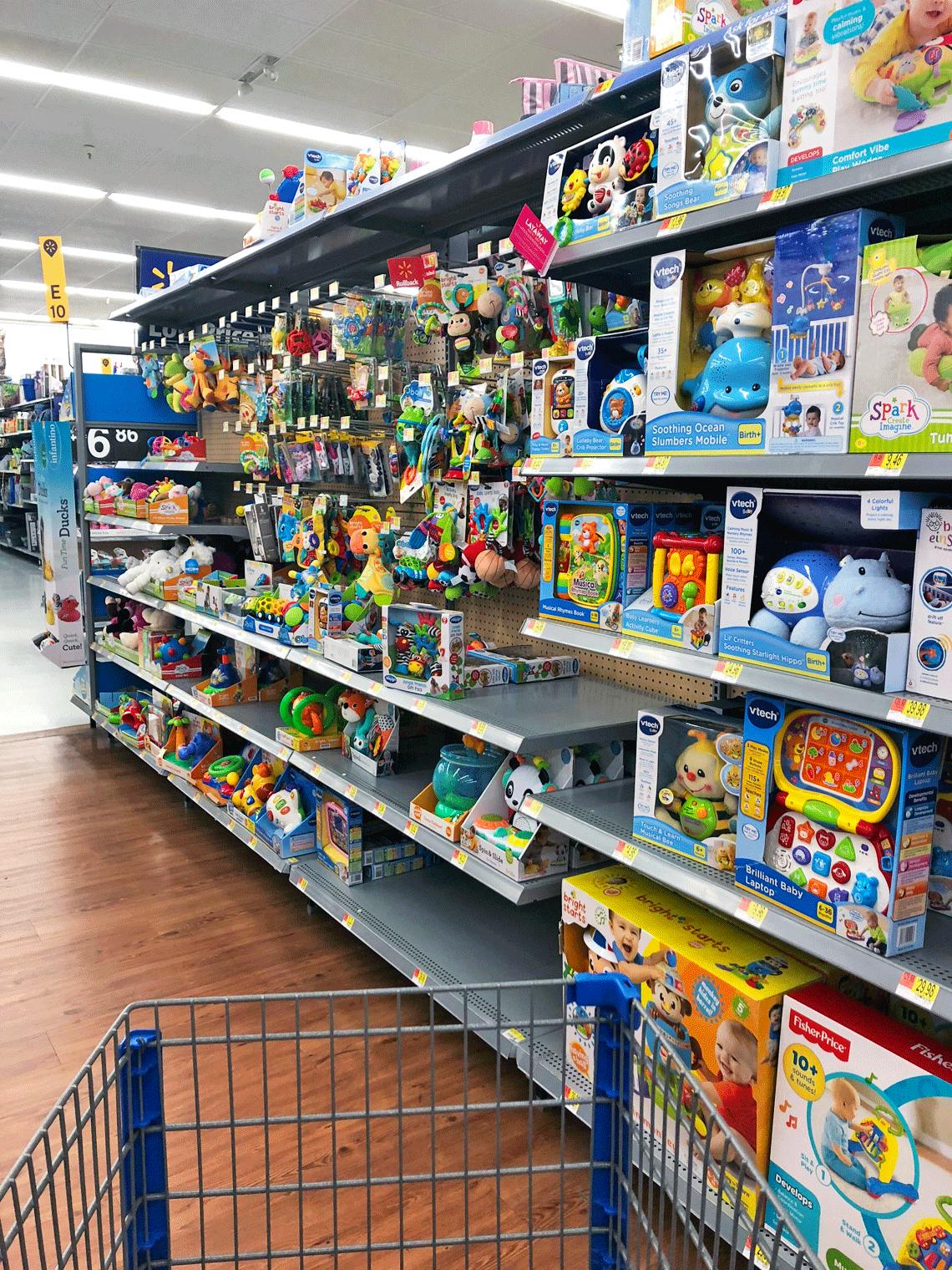 walmart baby toys in store