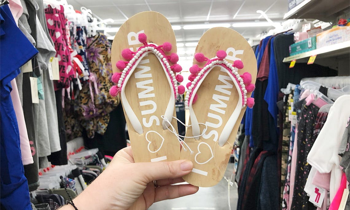 dollar general summer shoes
