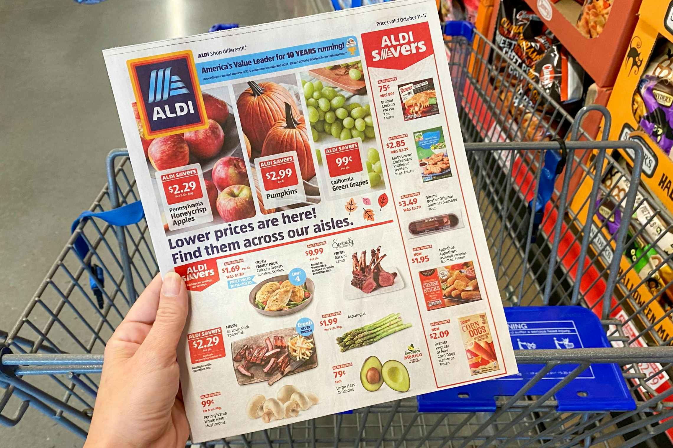 Low-cost grocery discounts