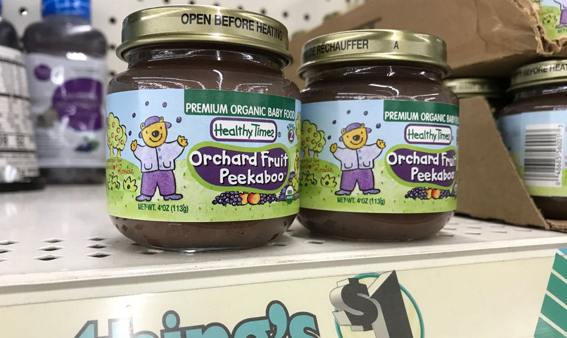 Healthy Times Organic Baby Food, Only $0.75 at Dollar Tree! - The Krazy