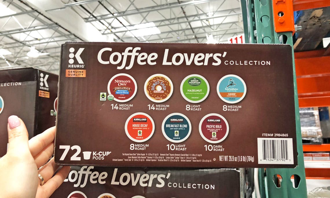 Coffee Lovers' Collection KCup 72Pack, Only 24.99 at Costco! The