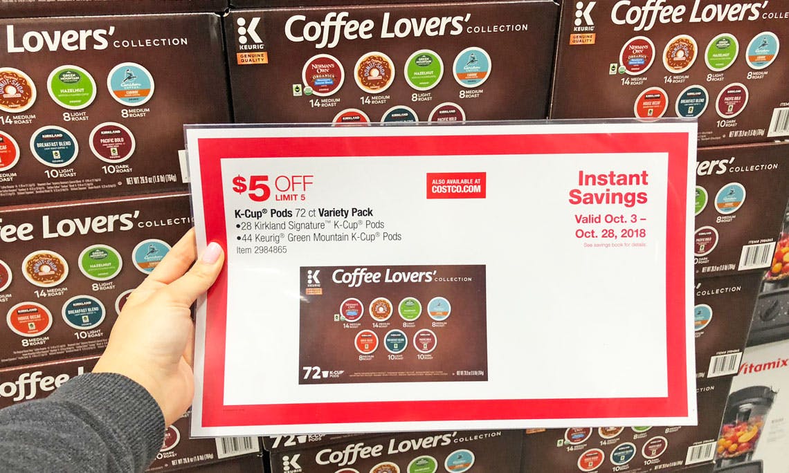 Coffee Lovers' Collection KCup 72Pack, Only 24.99 at Costco! The