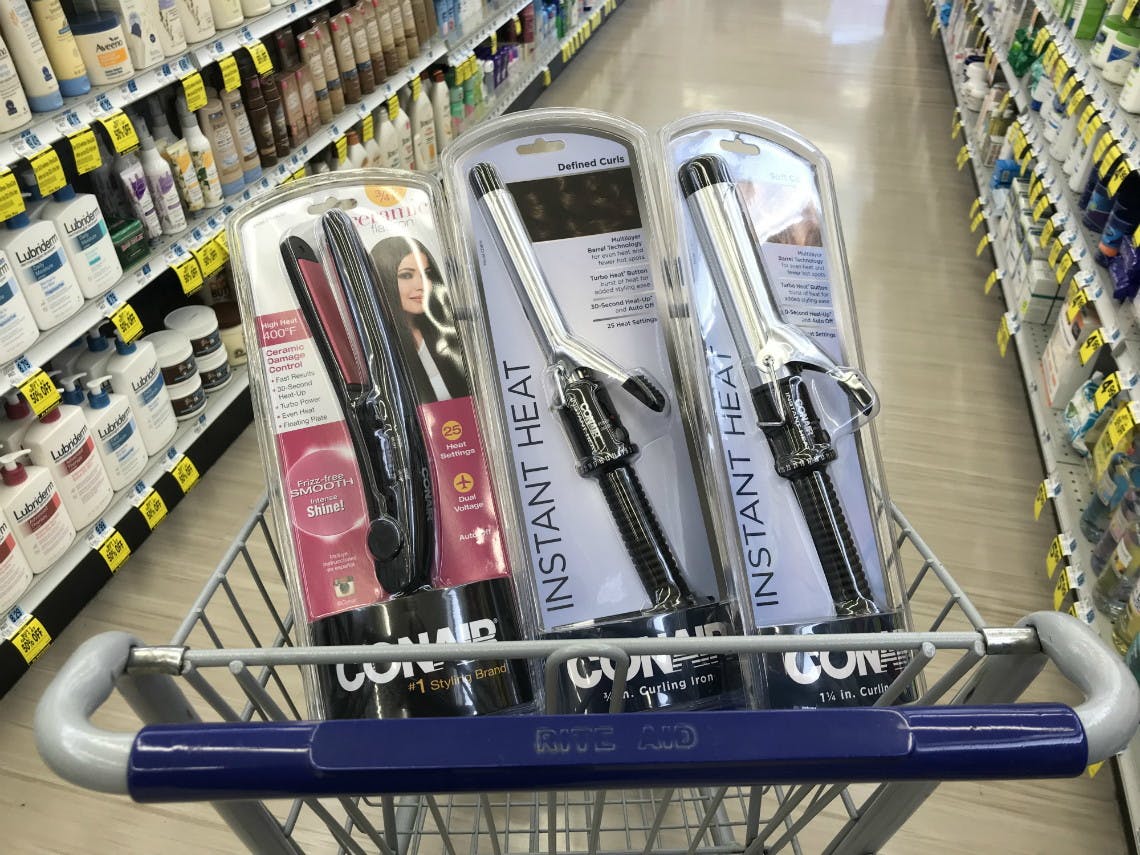 rite aid curling iron