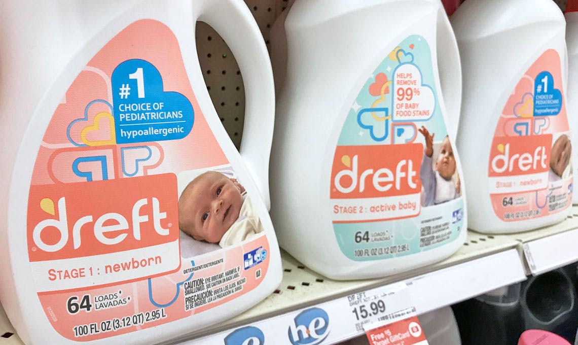 Dreft Baby Detergent, Only $8.29 at Target (Reg. $15.99 ...