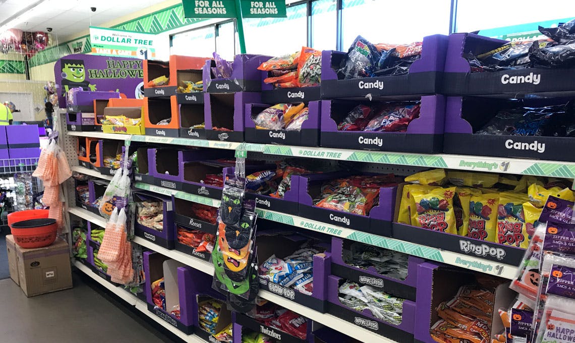 No Coupons Halloween Candy At Dollar Tree Reese S Skittles More The Krazy Coupon Lady