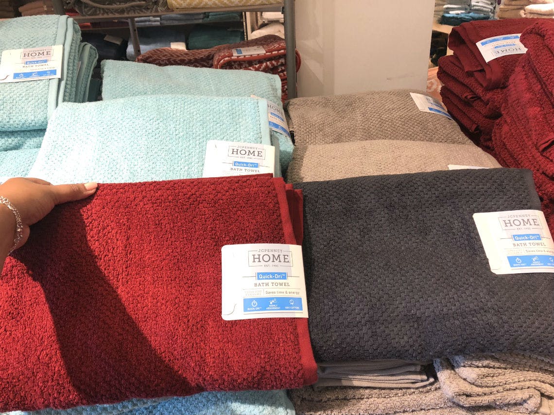 JCPenney.com: Quick Dri Bath Towels, Only $4 - Reg. $14 ...