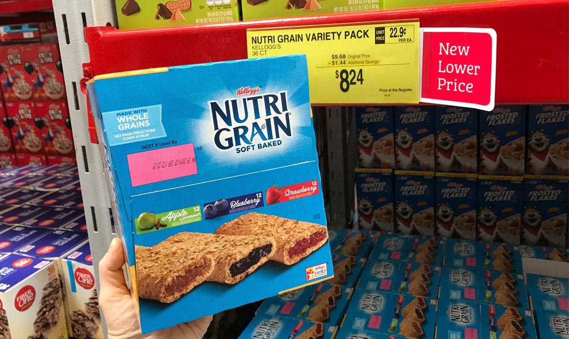 sam's club nutri grain bars