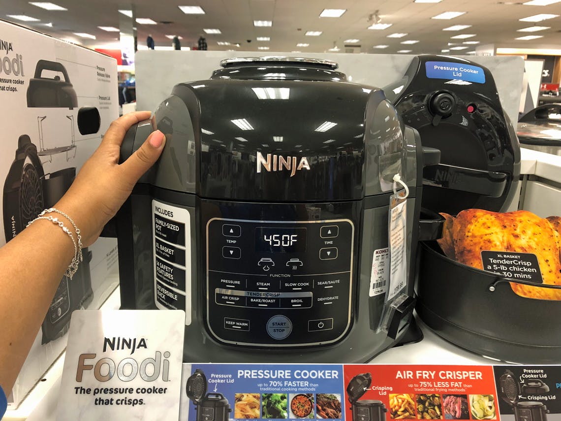 Ninja Foodi™ 9-in-1 6.5QT Pressure Cooker & Air Fryer with High Gloss  Finish OP301 - Macy's