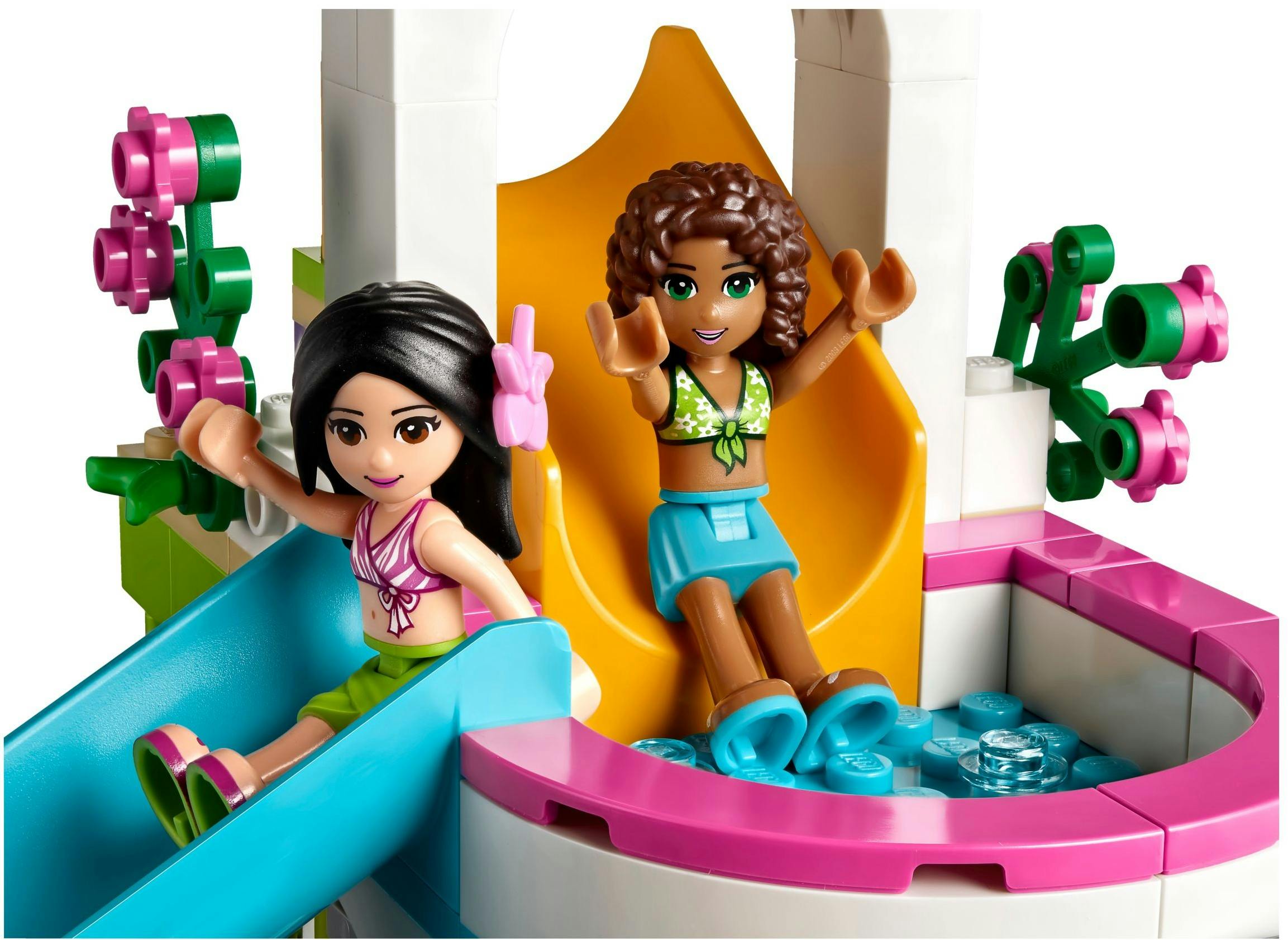 lego friends heartlake summer pool walmart