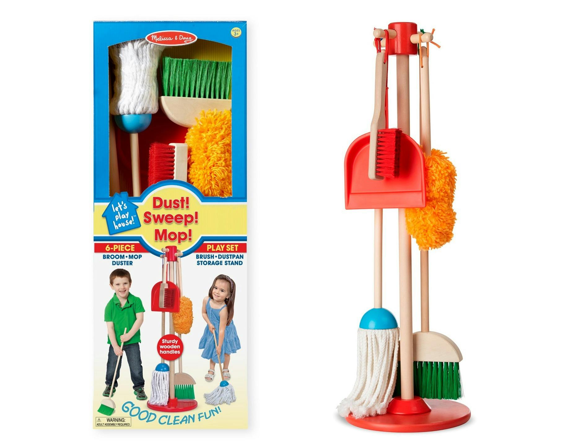 melissa and doug cleaning set kohls