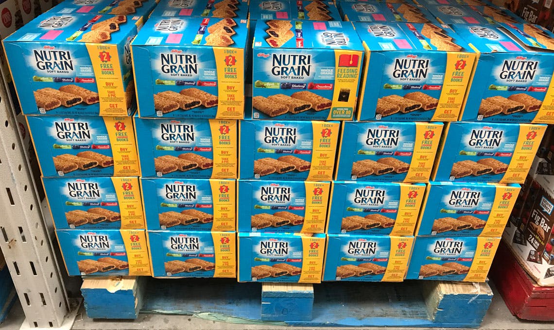 sam's club nutri grain bars