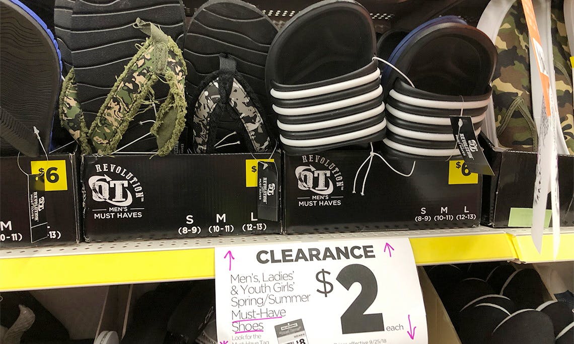 dollar general mens slippers