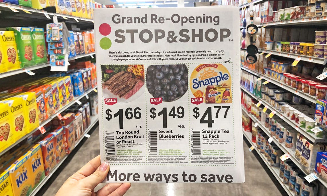Coupon matchup stop and shop