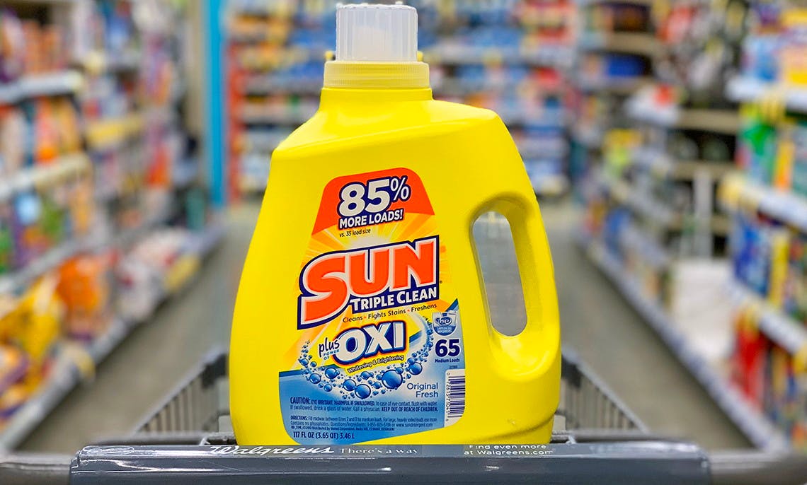 BOGO! Sun Laundry Detergent, Only 2.50 at Walgreens! The Krazy