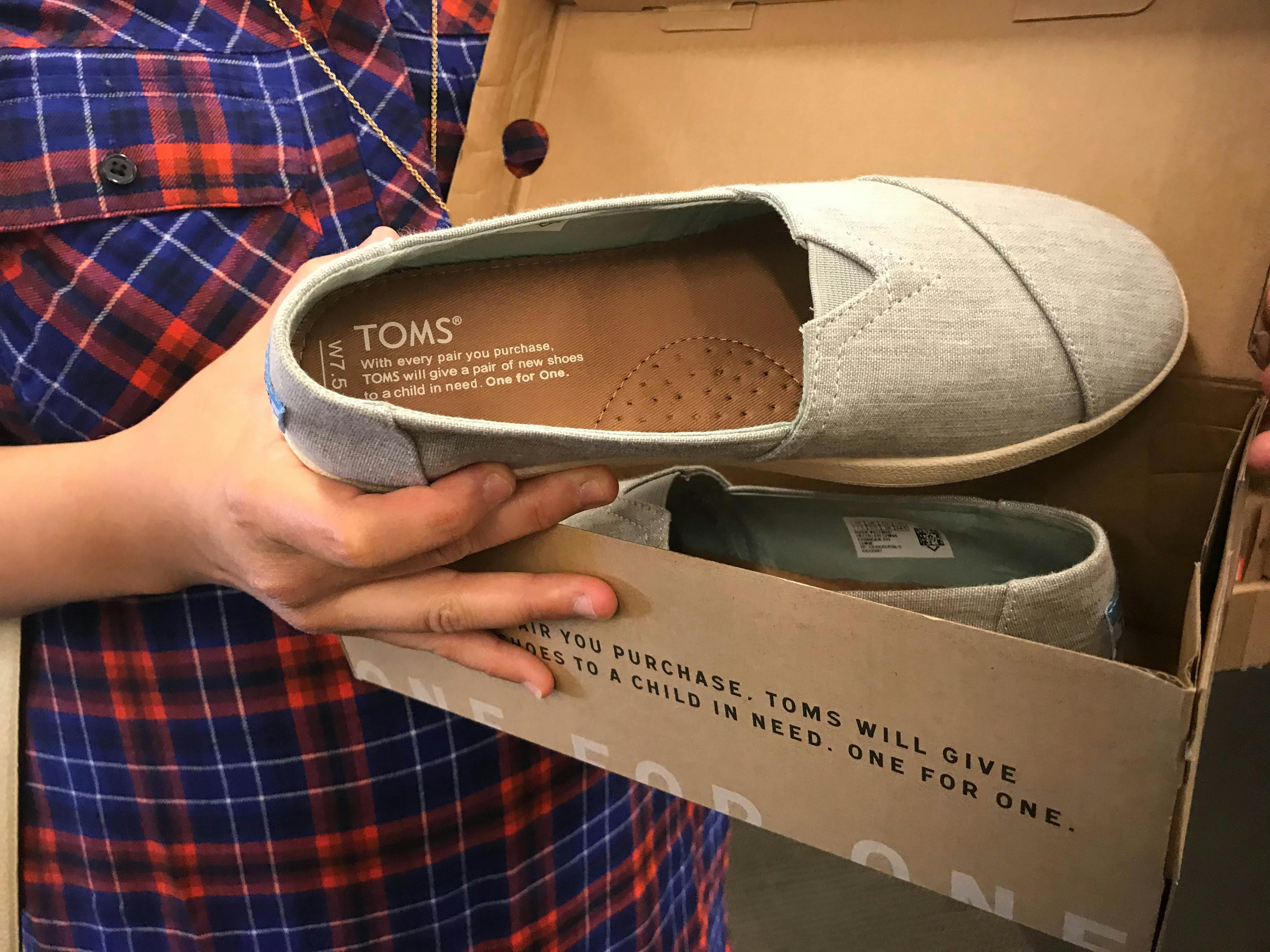 Sale + Promo Code: TOMS Shoes, as Low 
