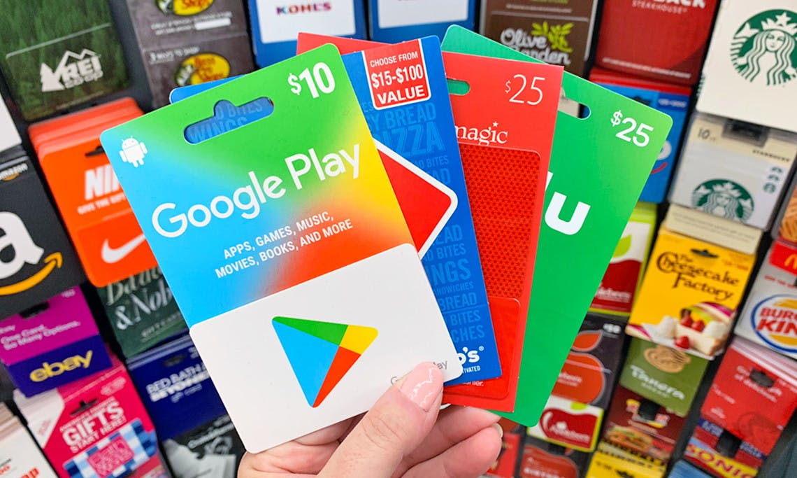 Save 5.00 on Gift Cards at Walgreens Google Play, Hulu