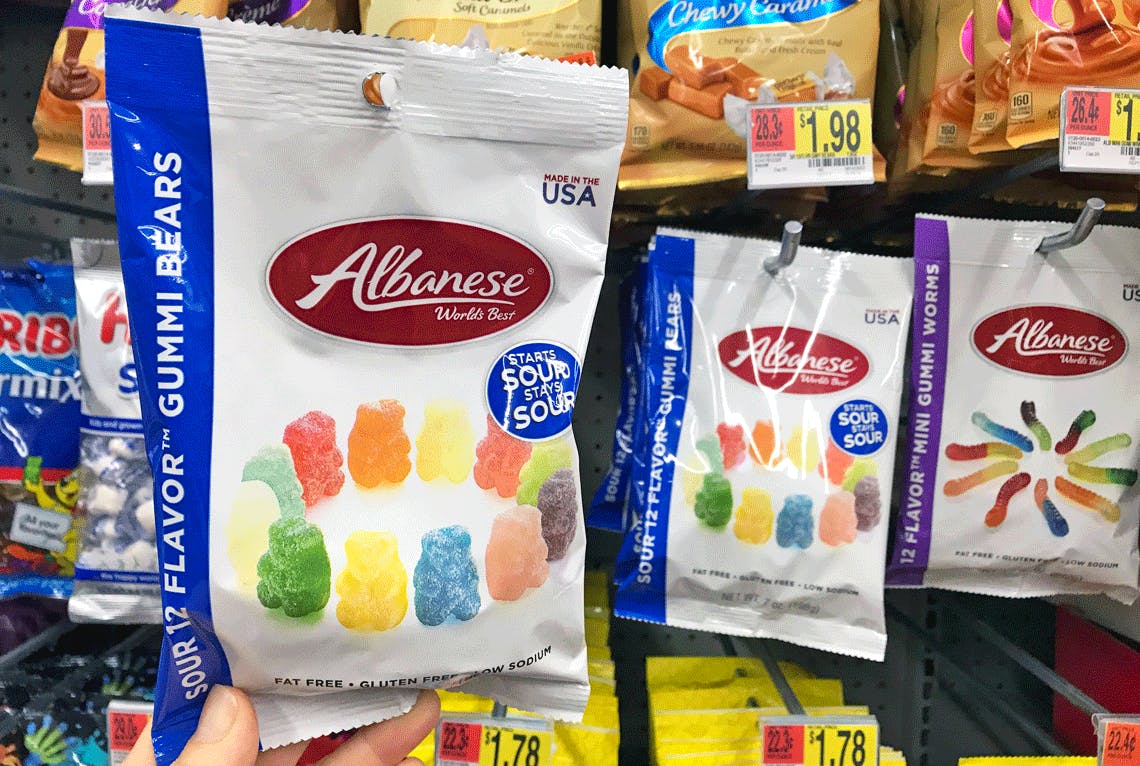 Albanese World's Best Sour Gummi Bears, Only 0.98 at Walmart! The