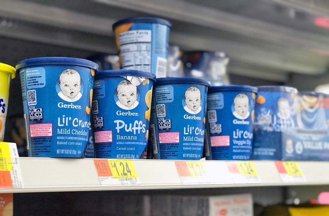 gerber baby puffs walmart