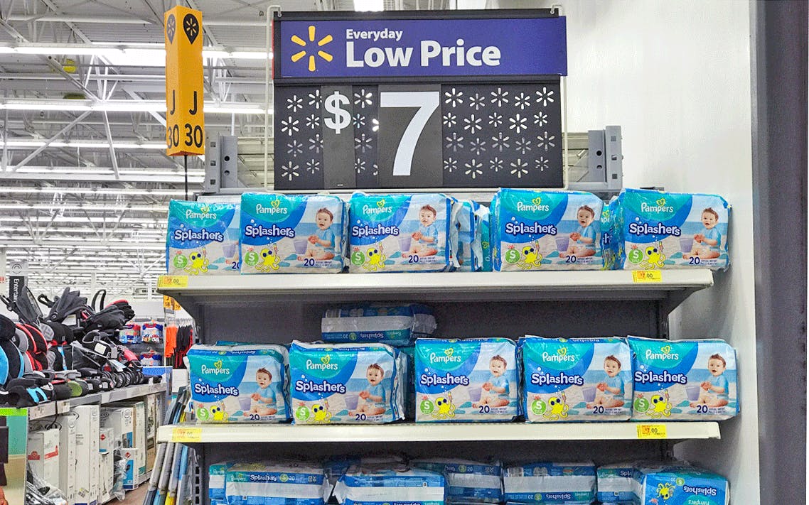 pampers splashers walmart