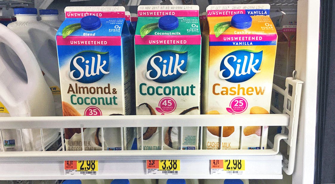 Silk Almond Milk Half Gallon Only 1 98 At Walmart The Krazy Coupon Lady