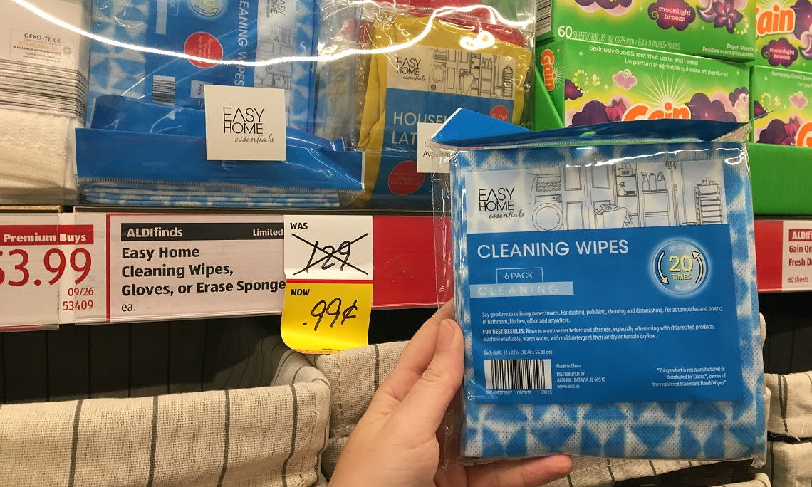 aldi baby wipes 6 pack