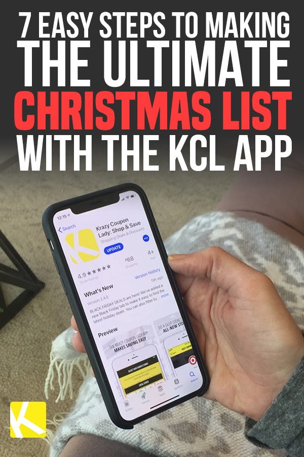7 Easy Steps to Making the Ultimate Christmas List with the KCL App