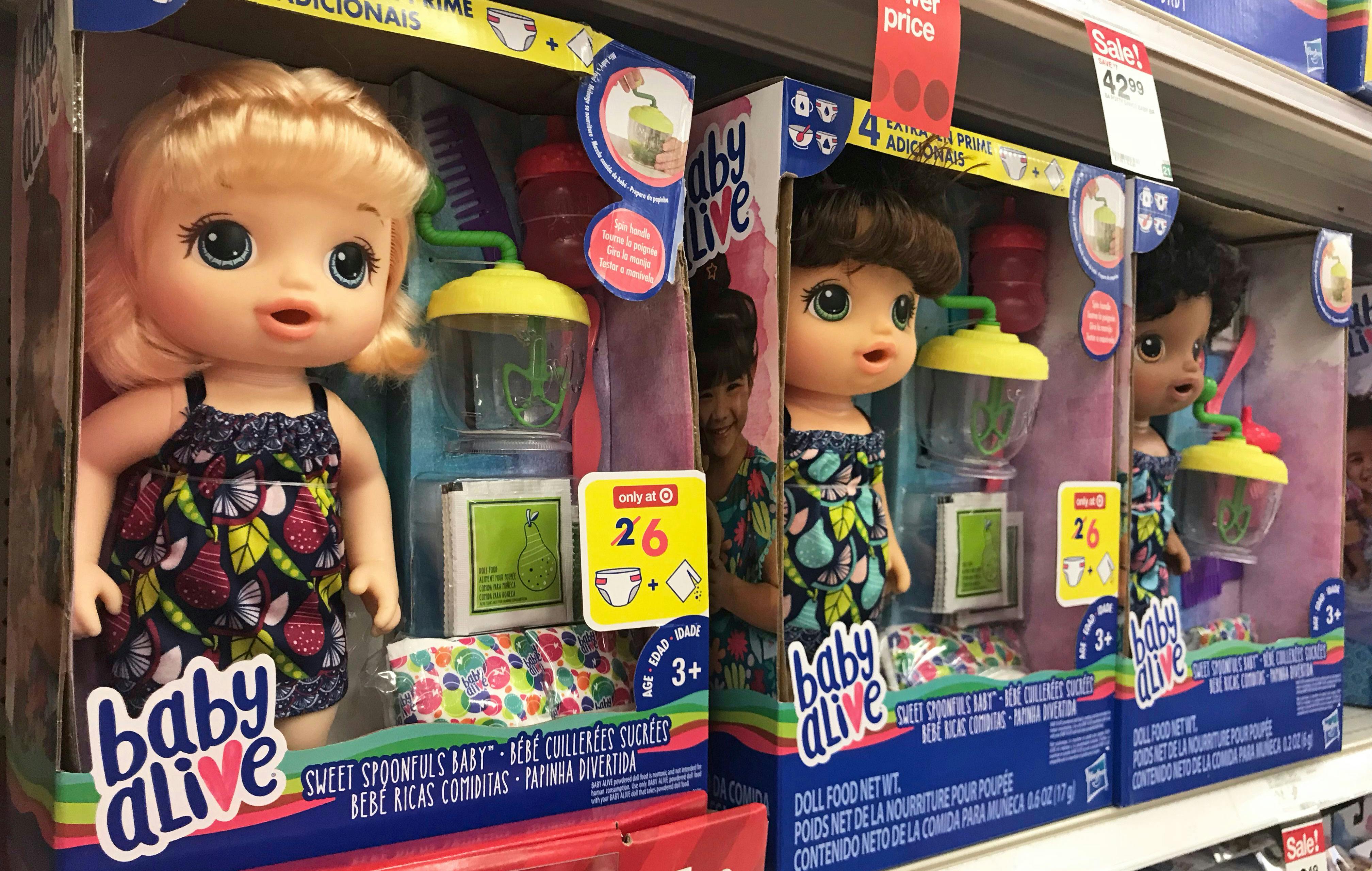 new baby alive dolls 2018