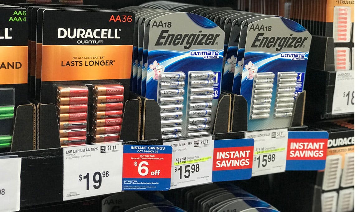 Duracell Energizer Only 15 98 At Sam S Club The Krazy Coupon Lady