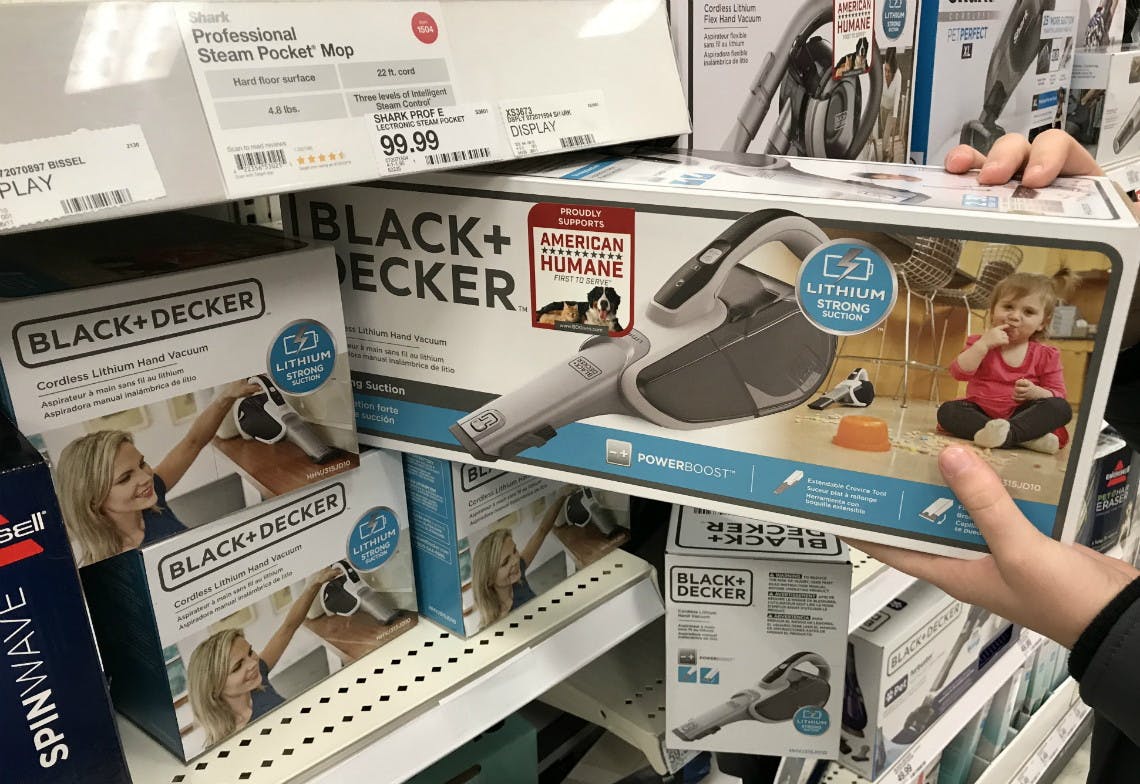 Black Decker Hand Vacuum Only 28 49 At Target The Krazy Coupon Lady