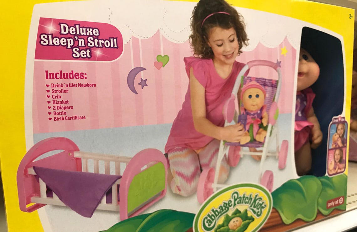 cabbage patch travel set