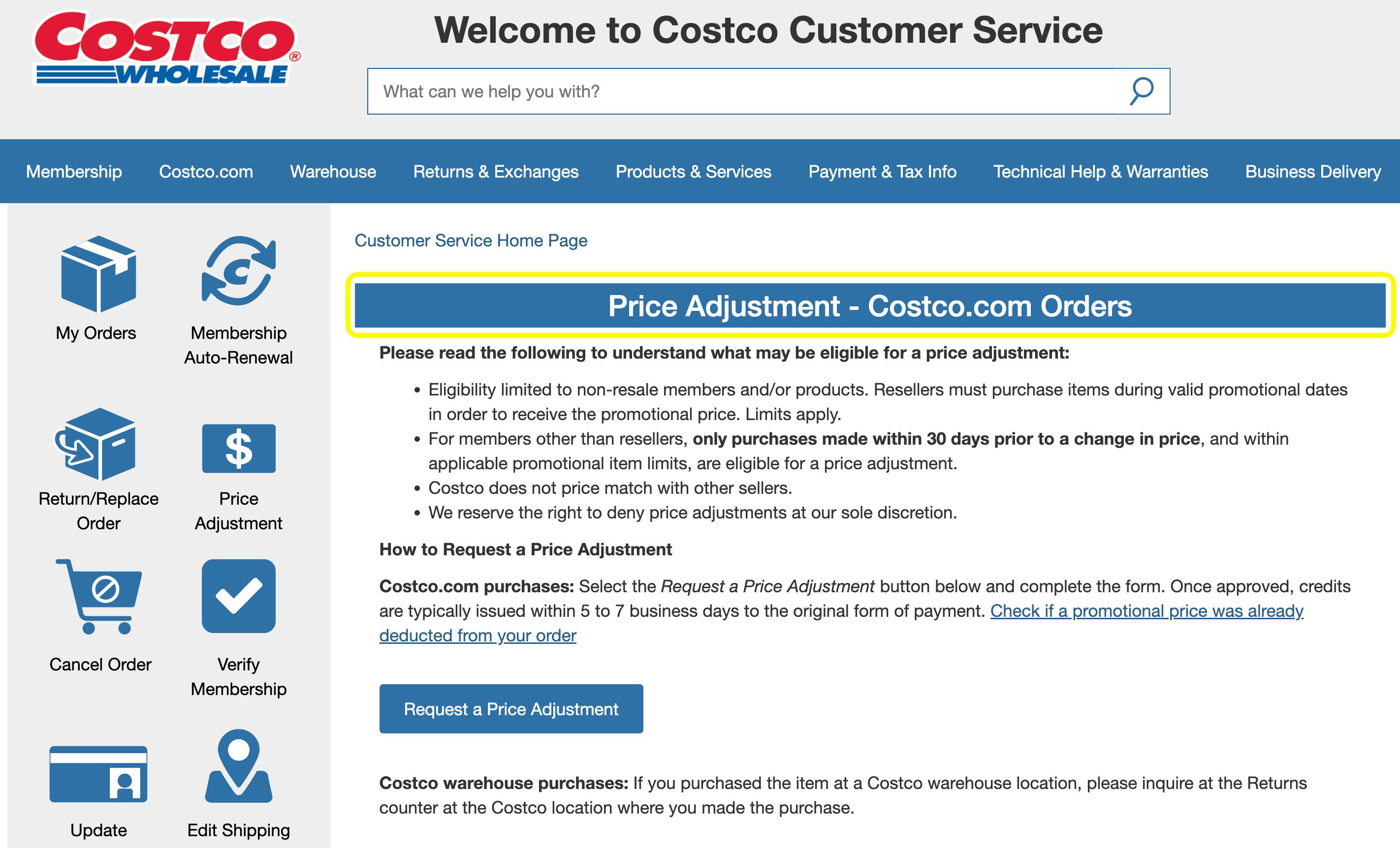 Costco Price Adjustment - How to Save Big With This Policy - The Krazy  Coupon Lady