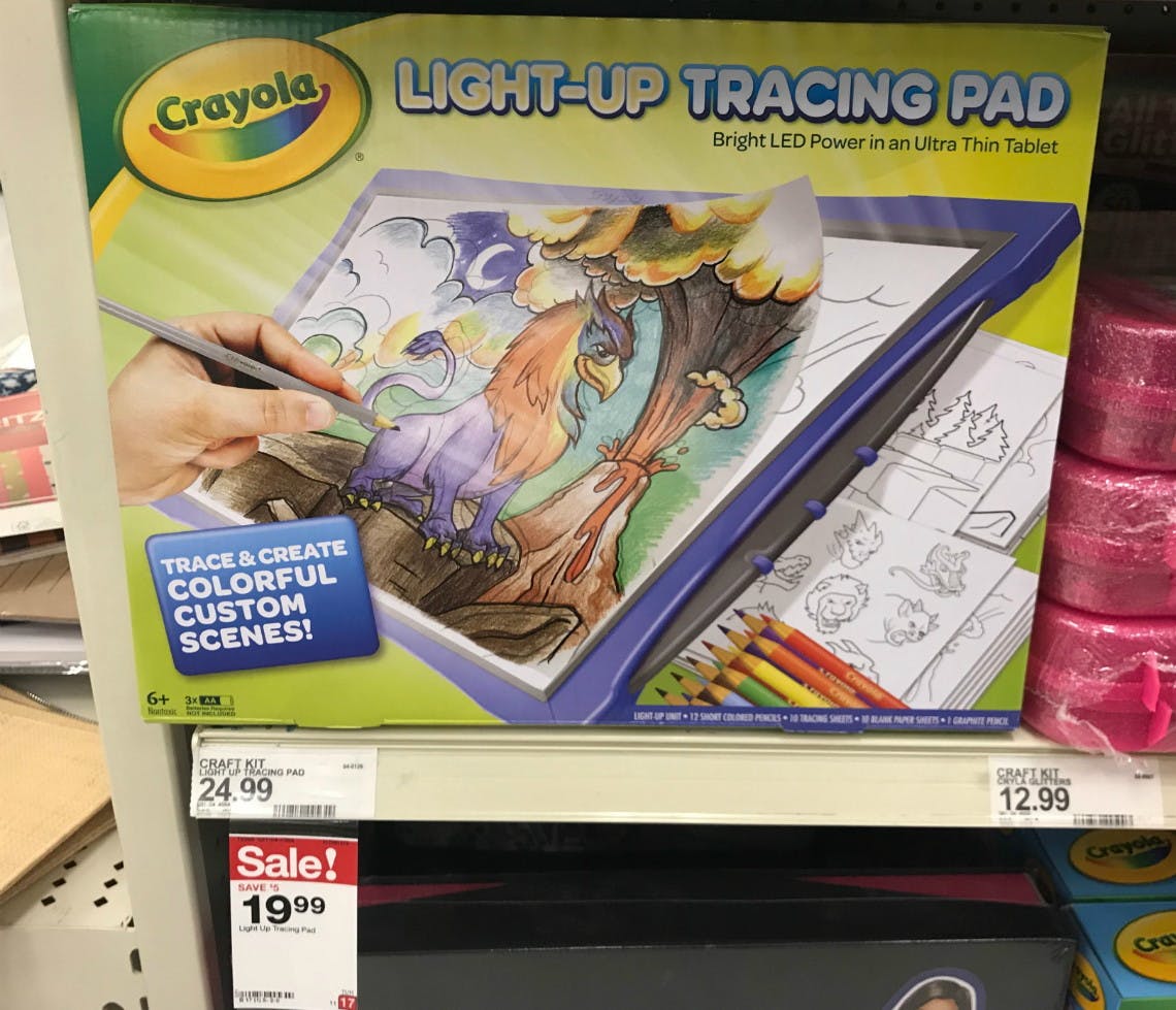 target light up tracing pad