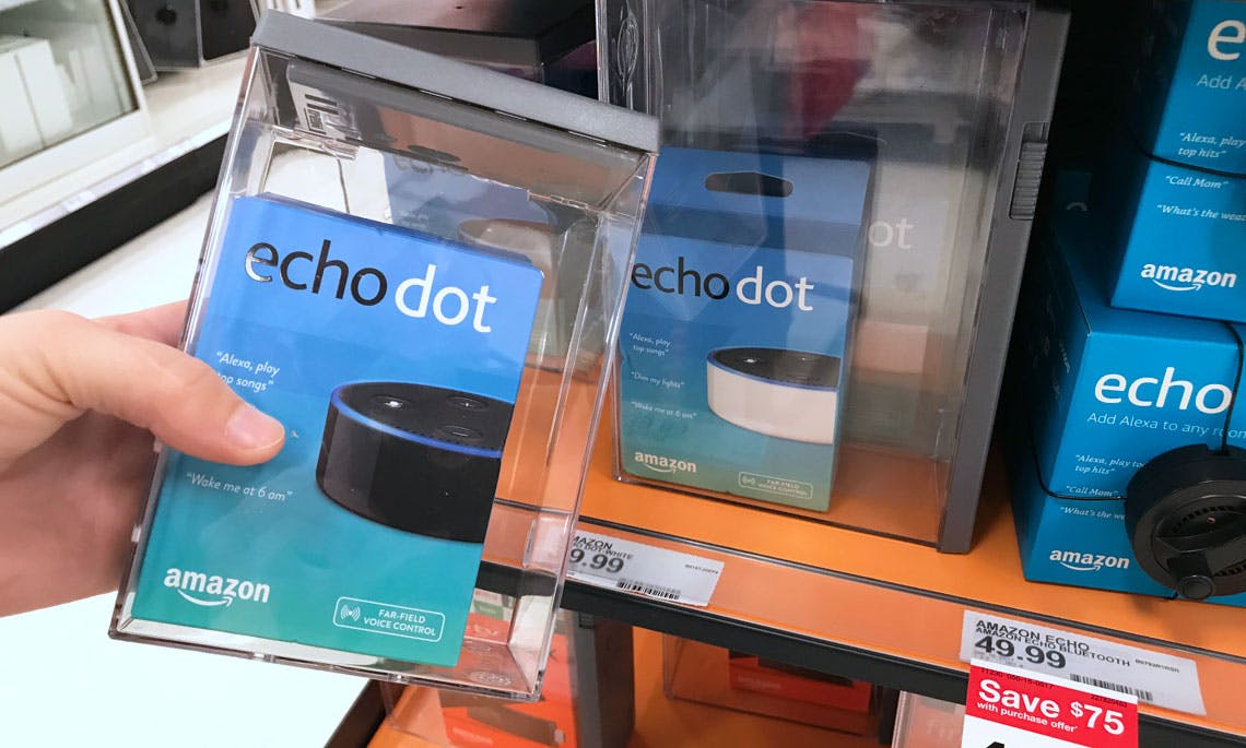 target echo dot sale