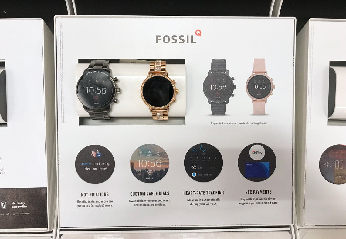 target fossil smartwatch