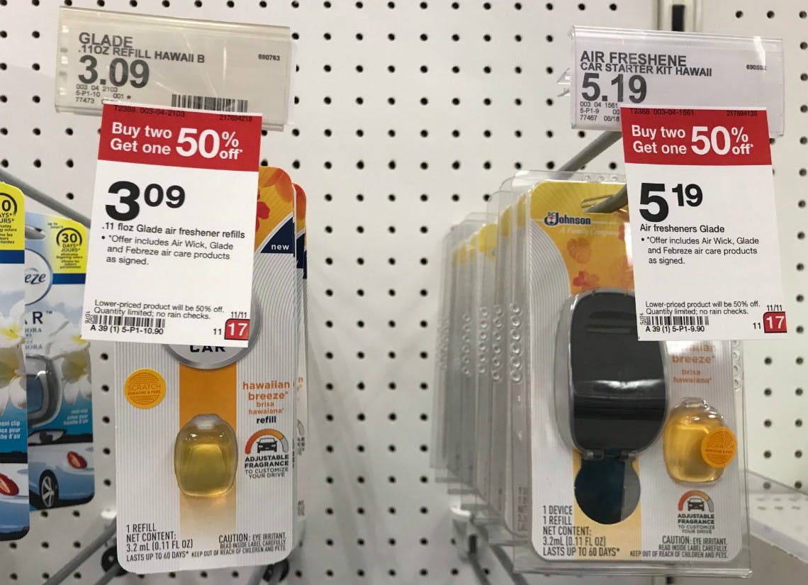 Glade PlugIns Car Air Freshener, Only $0.95 at Target! - The ...