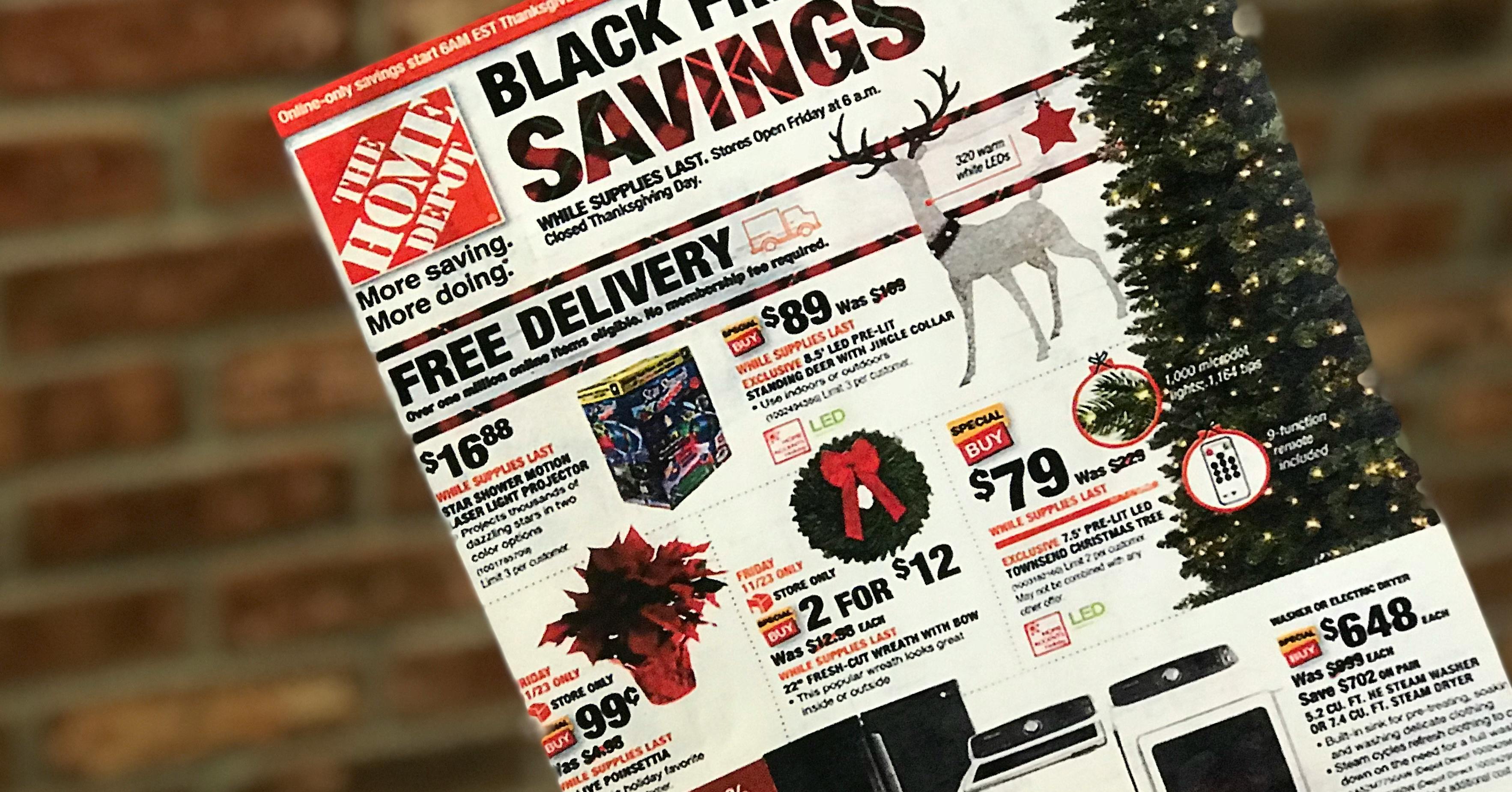 Top 20 Home Depot Black Friday Deals for 2018! The Krazy Coupon Lady