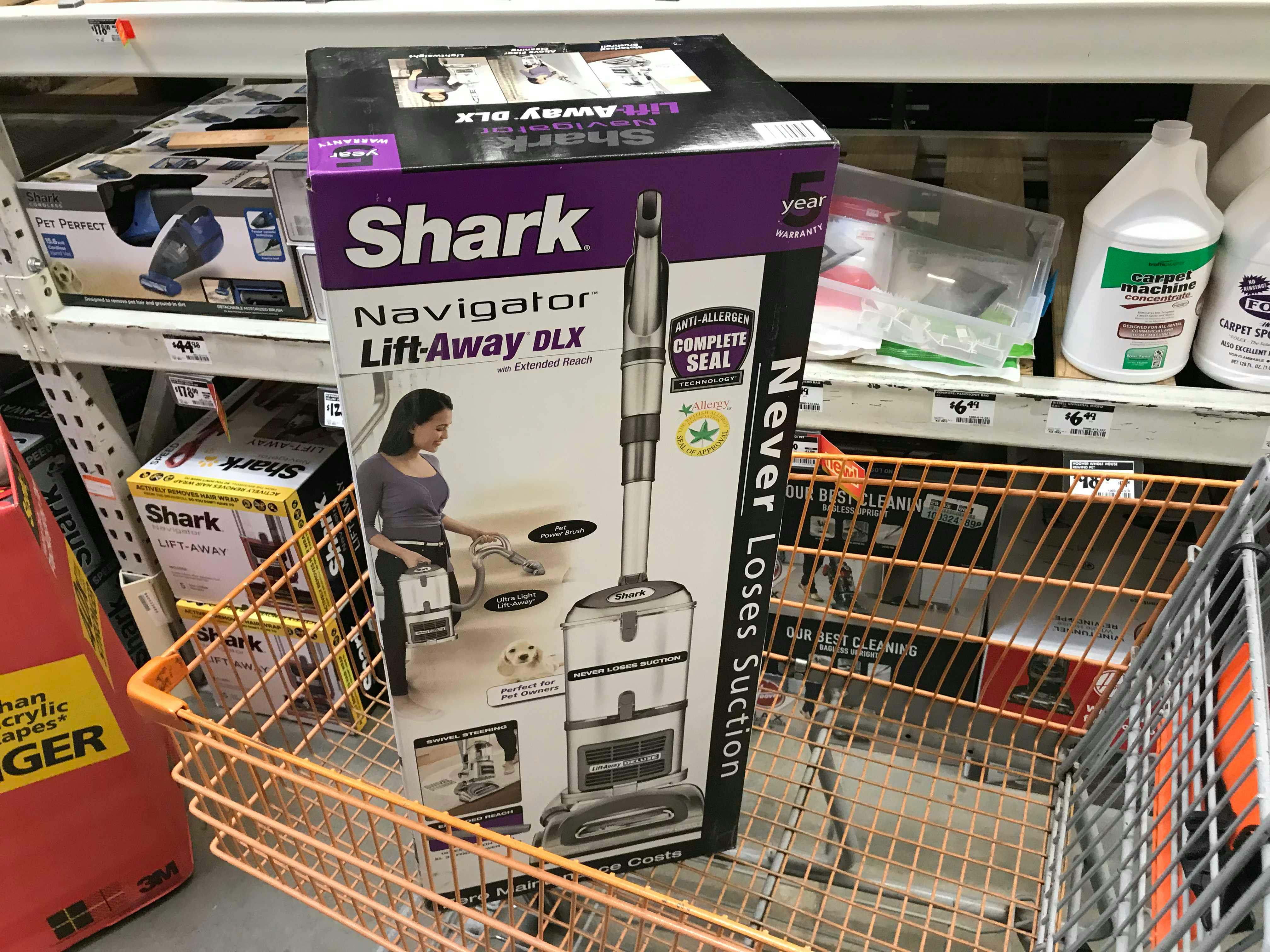 Shark Navigator Vacuum Cleaner 128 At Home Depot The Krazy Coupon Lady