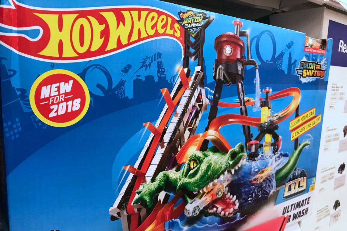 target hot wheels car wash