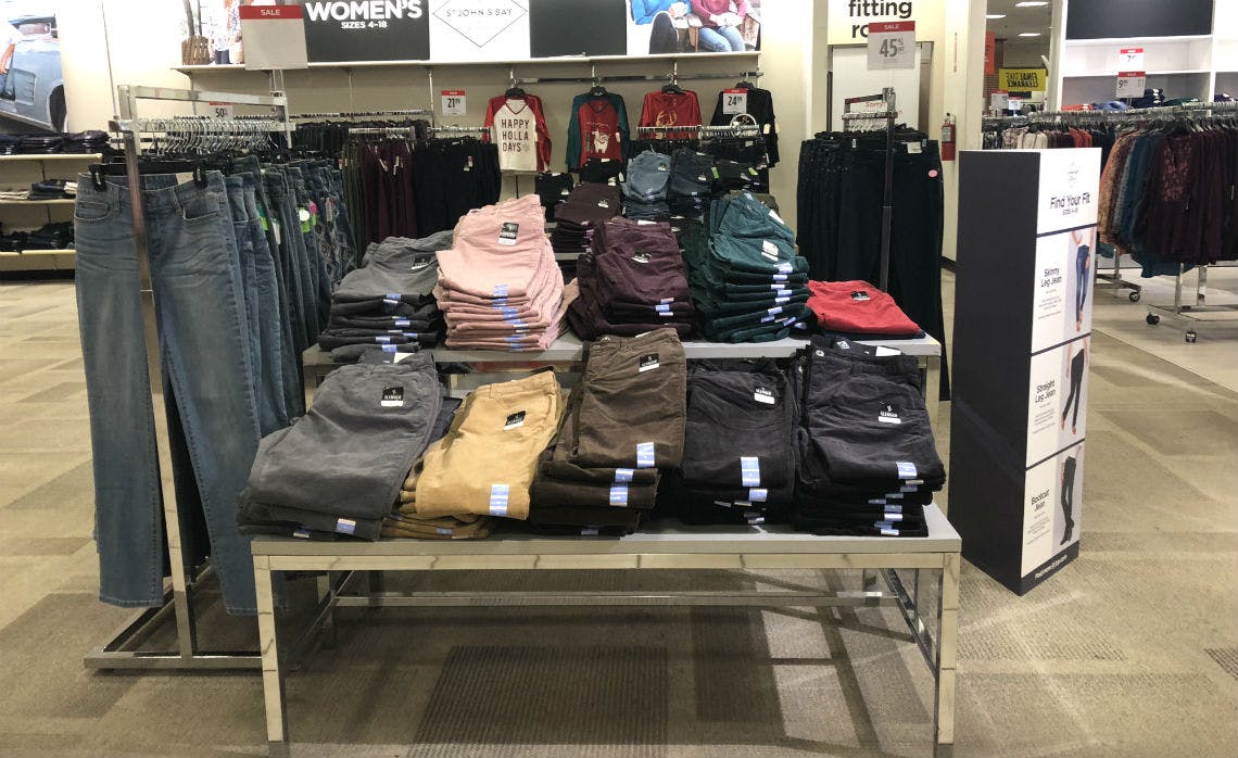 jcpenney womens lee pants