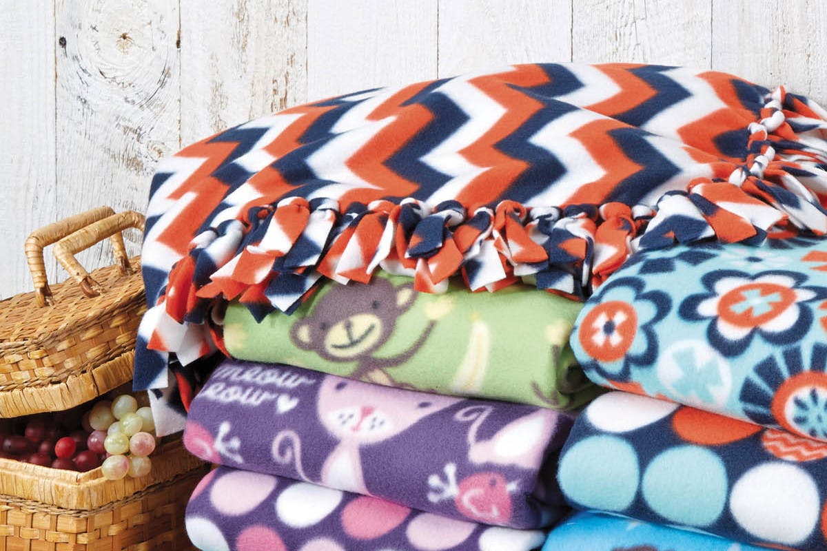 No Sew Fleece Throw Kits, Only $9.99 at Joann! - The Krazy Coupon Lady